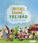 Sommer, Sonne, Freibad, Buch