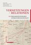 Titel: "Vernetzungen - Relationen (in) der mediävistischen Literaturwissenschaft". Illustration zeigt ein Netzwerkdiagramm., Buch