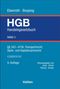 Titel: HGB Handelsgesetzbuch, Band 3. Kommentar zur 6. Auflage. Herausgeber: Joost, Strohn, Poelzig, Sander., Buch