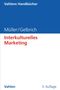 „Müller/Gelbrich - Interkulturelles Marketing“ in Blau und Rot; Buchcover, schlichtes Design, dritte Auflage., Buch