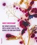 Text: "Horst Bredekamp, Die künstlerische Intelligenz von Pilzen, Korallen und Bakterien". Botanische Illustration in Rosa., Buch