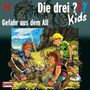 Ulf Blanck: Die drei ??? Kids 14. Gefahr aus dem All (drei Fragezeichen), CD