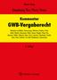 Kommentar zum GWB-Vergaberecht, Buch, Buch