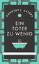 Dorothy L. Sayers: Ein Toter zu wenig (Neuausgabe), Buch