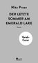 Nita Prose. Der letzte Sommer am Emerald Lake. Roman. Vorab-Cover. Grauer Hintergrund. Logo: Rowohlt Wunderlich., Buch