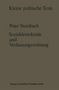 Peter Steinbach: Sozialdemokratie und Verfassungsverständnis, Buch