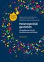 "Heterogenität gestalten: Perspektiven auf die Grundschulentwicklung" von sieben Herausgebern, bunte Punkte auf dunklem Hintergrund., Buch