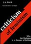 J. P. Brock: Criticism of Feminism, Buch