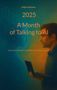 "2025 A Month of Talking to AI" von Helge Lehmann. Zara von chatGPT erklärt die künstliche Welt. Illustration: Mensch mit Laptop., Buch