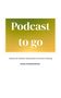 „Podcast to go“, Impulse für Klarheit. Sandra Schöttelndreier. Grüner Farbverlauf im Hintergrund., Buch