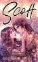 "Scott. Between black hearts and pink powdered sugar shit! Dajana Lange. 1" Zwei Personen schauen sich intensiv an., Buch