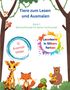 Nadine Lehmann: Tiere zum Lesen und Ausmalen, Buch