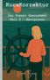 "KursKorrektur", "Das Steuer übernehmen Teil 3 – Navigieren". Frau steuert ein Schiff unter roter Sonne; Illustration., Buch