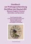 Handbuch zur Prüfungsvorbereitung Zertifikat telc Deutsch B2 mit Aufgaben und Lösungen. Darunter eine dekorative Uhr., Buch
