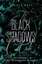 "The Black Shadows Club, Teil 3. Bist du bereit, mir in die Dunkelheit zu folgen?" Grünes Blatt-Design im Hintergrund., Buch