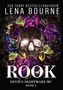 "ROOK: Devil’s Nightmare MC, Band 3" steht vor einem Totenschädel und lila Blumen., Buch