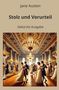 "Stolz und Vorurteil", gekürzte Ausgabe von Jane Austen. Ein prächtiger Ballsaal mit tanzenden Paaren in eleganter Kleidung., Buch