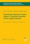 Propositionale Argumente im Sprachvergleich / Propositional Arguments in Cross-Linguistic Research, Buch