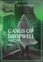 Im oberen Teil steht "H. D. Grochowski", darunter "Gangs of Dropwell: Infection". Eine Kapuzengestalt schaut auf eine Stadt., Buch