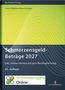 Text: "Schmerzensgeld-Beträge 2027, inkl. Online-Version mit juris-Rechtsprechung, 45. Auflage, Hacks/Wellner/Klein/Kohake."

Grünes Design mit Wellenmuster und Logo Schmerzensgeld Online (Pflaster)., Buch