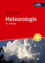 Hans Häckel, Meteorologie, 10. Auflage, utb. Weiße Wolken vor blauem Himmel unten., Buch