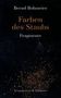 Bernd Bohmeier: "Farben des Staubs - Fragmente". Dunkler Hintergrund mit goldenen Staubkörnern verteilt., Buch