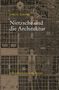 Text: "Jörg H. Gleiter, Der philosophische Flaneur – Nietzsche und die Architektur. 2. durchgesehene Auflage. Königshausen & Neumann." Hintergrund: Stadtplan., Buch