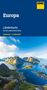 ADAC Länderkarte Europa 1:4,5 Mio., KRT