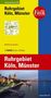 Falk Regionalkarte 07. Ruhrgebiet, Köln, Münster 1 : 150 000, Diverse