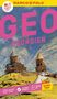 "Nr. 1 meistgekaufte Reiseführer-Marke" steht oben. Groß geschrieben: "GEO GEORGIEN". Zwei Kirchen vor Bergen im Hintergrund., Buch