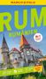 "Rumänien", "Nr. 1 Meistgekaufter Reiseführer", "Urlaubsplaner", "Erlebnisgarantie", "Touren App", "Insider Tipps". Gebäude mit Türmen., Buch