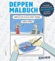 Deppen-Malbuch, Buch