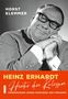 HORST KLEMMER. HEINZ ERHARDT. Hinter den Kulissen. Erinnerungen seines Managers und Freundes. Gesicht mit Brille, lächelnd., Buch