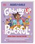 "REBEL GIRLS: Growing Up Powerful. Alles über Social Skills." Illustration: Ein Mädchen in der Kantine, umgeben von Freunden., Buch