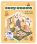 „Cozy Rooms: Mein süßes Wohnzimmer“ – Illustration von Tieren in einem gemütlichen Raum, umgeben von Möbeln., Buch