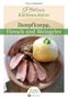 "Dampfknepp, Fleesch und Weingelee" zeigt ein Gericht mit Fleischscheiben und einem Knödel auf einem Teller., Buch