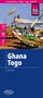 Reise Know-How Verlag Peter Rump: Reise Know-How Landkarte Ghana, Togo (1:600.000), KRT
