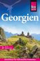 Georgien. Mit 18 Wanderungen. Reise Know-How. Reiseleiter: Falk Schäfer, Marlies Kriegenherdt. Kirche vor Bergkulisse., Buch