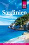 Titel: Sardinien. Untertitel: Reiseführer für individuelles Entdecken. Oben: Reisen Know-How Logo. Menschen am Strand., Buch