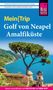 Titel: Mein Trip - Golf von Neapel Amalfi. Bild: Küste mit Baum und historischem Turm vor blauem Meer., Buch