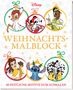 Disney: Disney: Weihnachtsmalblock: 40 festliche Motive zum Ausmalen, Buch