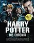 "Cinema präsentiert Harry Potter - Die Chronik. Erweiterte Neuauflage: Jetzt 240 Seiten." Drei Jugendliche mit Zauberstäben., Buch