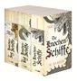 Buchreihe von RJ Barker: "Im Sog der Knochen Schiffe", "Der Ruf der Knochen Schiffe", "Die Knochen Schiffe"; mit Drachenmotiv., Buch