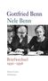 Gottfried Benn: Briefwechsel 1930-1956, Buch, Buch