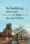 "Die Verwilderung einer Insel in Zeiten des Aussterbens". Männer tragen einen Käfig durchs Wasser; Bäume im Hintergrund., Buch