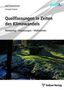 Titel: "Quellfassungen in Zeiten des Klimawandels".  
Untertitel: "Monitoring - Anpassungen - Maßnahmen".  
Verlag: Vulkan Verlag.  
Naturbild mit Wasserquelle.