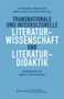 Transnationale und interkulturelle Literaturwissenschaft und Literaturdidaktik, Buch