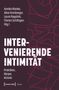 Texte: Annika Klanke, Alisa Kronberger, Laura Rogalski, Florian Schlittgen (Hg.), INTERVENIERENDE INTIMITÄTEN. Praktiken, Körper, Künste. Hintergrund: Abstrakte Linien, dunkelviolett., Buch