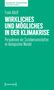 "Wissenschaft im Anthropozän", Titel "Wirkliches und Mögliches in der Klimakrise", Autor Frank Adloff, grüner Hintergrund.