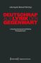 : Deutschrap als Lyrik der Gegenwart, Buch